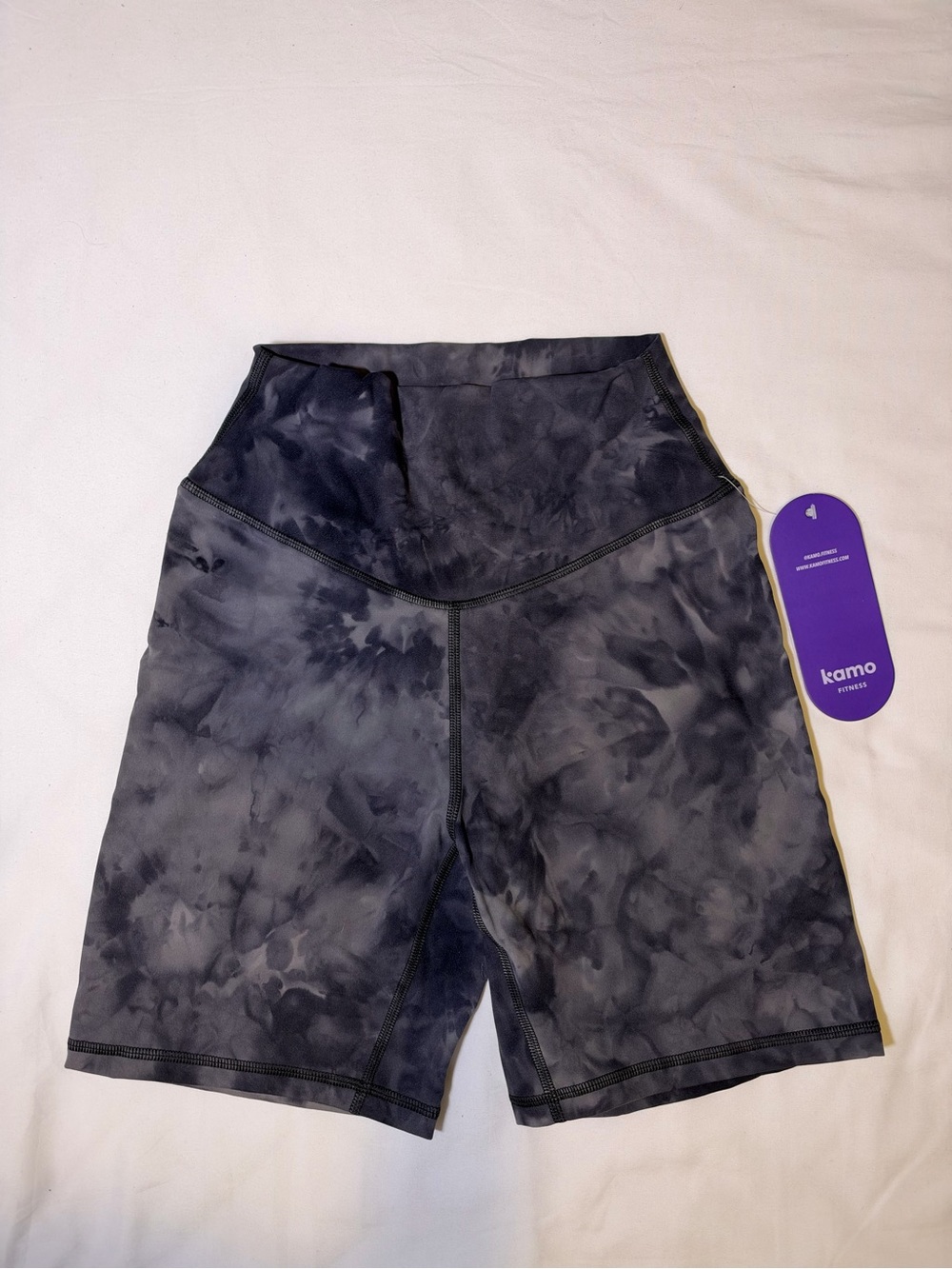 Kamo Fitness Hight Waisted (Black Tie Dye, S)